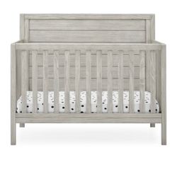 Light Gray Delta Children 4 in 1 Convertible Crib
