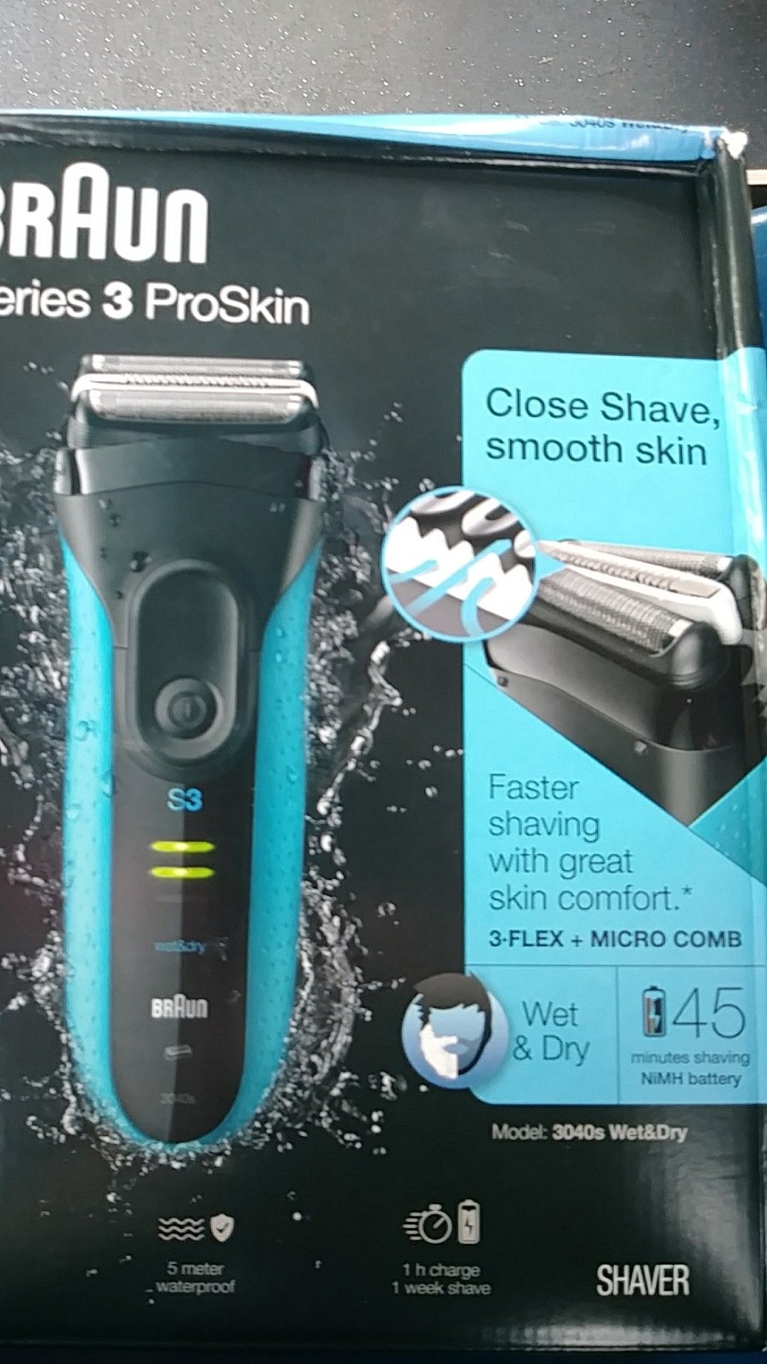 BRAUN series 3 proskin+2pack clean deals