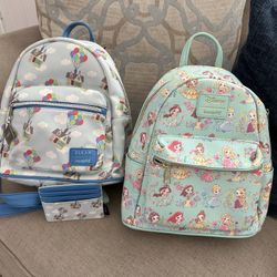 Loungefly Up and Disney Princess Backpack