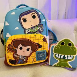 Loungefly Disney POP Toy Story Buzz and Woody Disney Pixar 