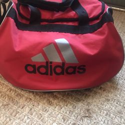 Red Adidas Duffle Bag