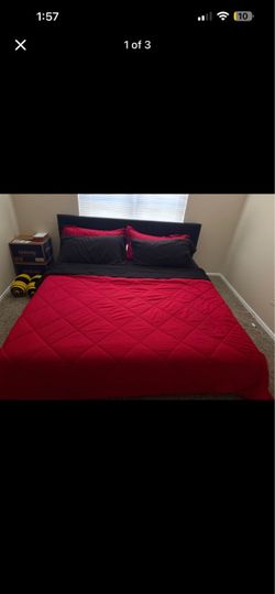 King bed frame AND king size mattress