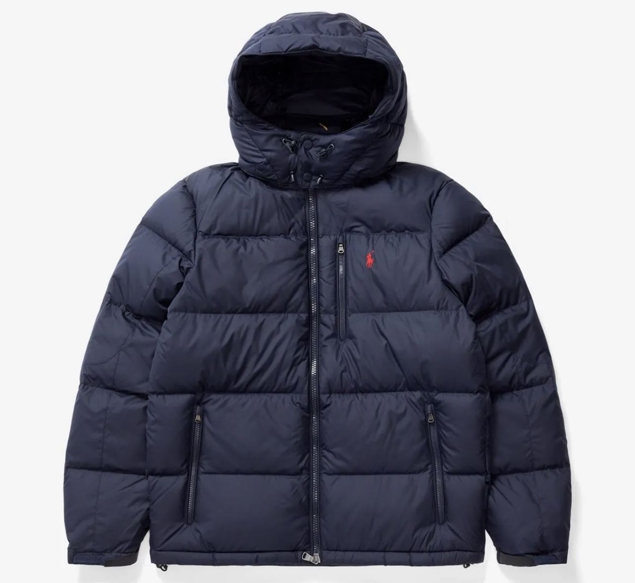 Polo Ralph Lauren Navy Down Fill Puffer Jacket Men's Size XXL $348 MSRP NEW
