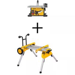 Dewalt Table Saw And Portable Stand