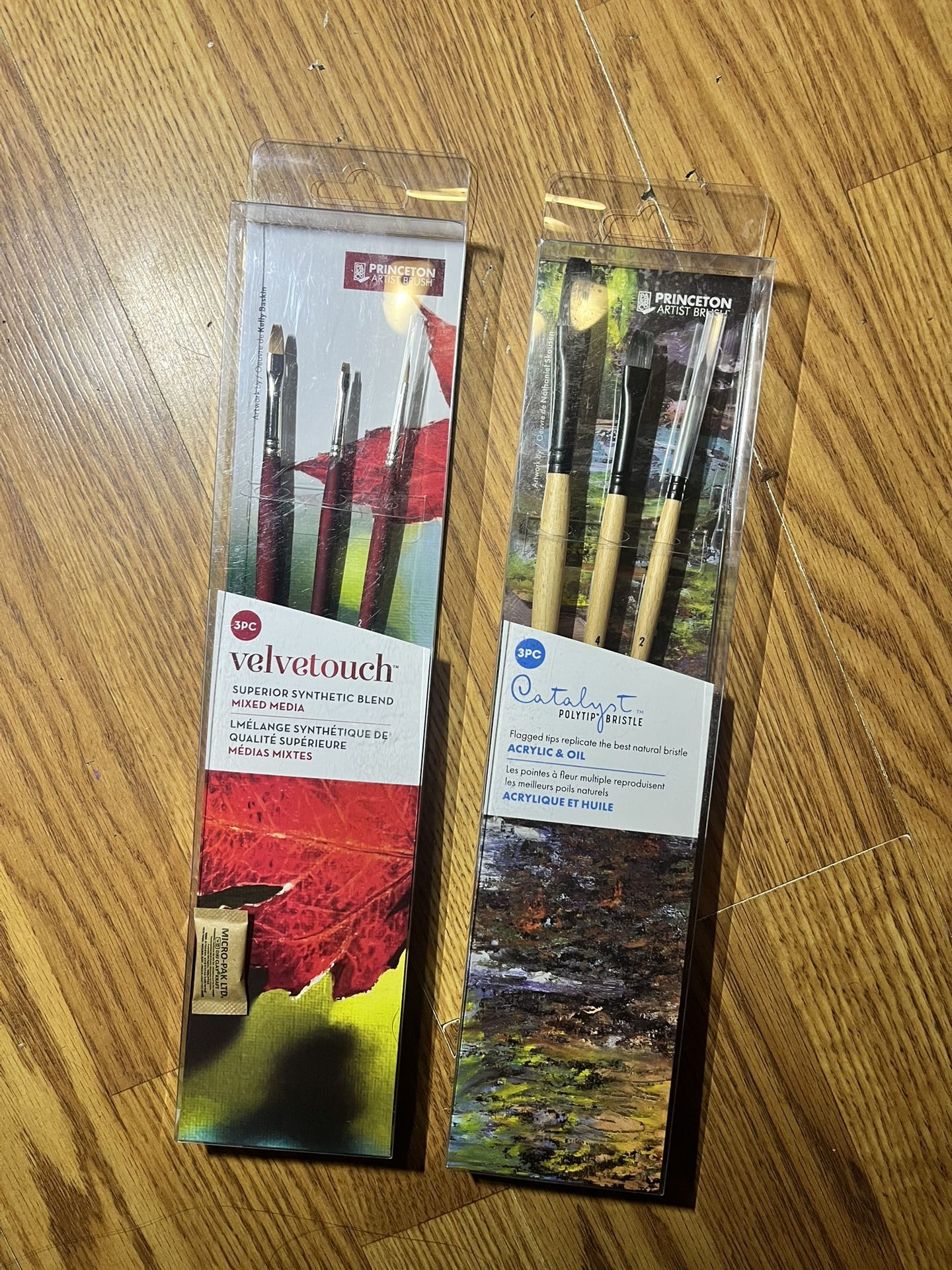 Princeton Artist Brush Set Of 2 3pk