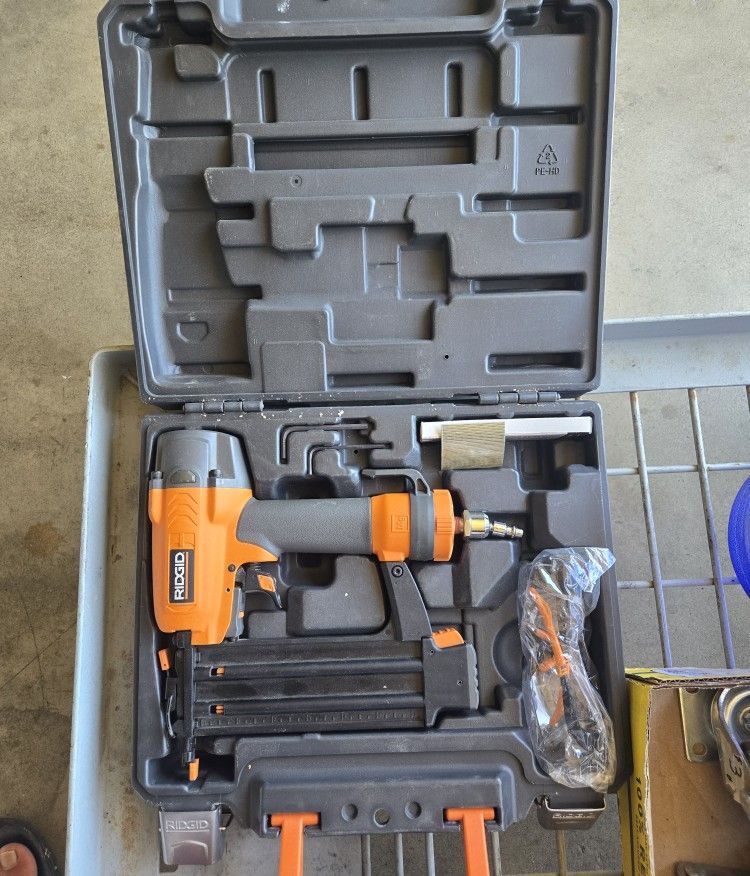 Pneumatic 18-Gauge 2-1/8 in. Brad Nailer with CLEAN DRIVE Technology