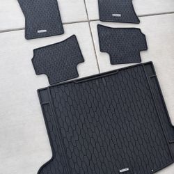 OEM Jaguar F-PACE All-Weather Floor Mats + Trunk Mat