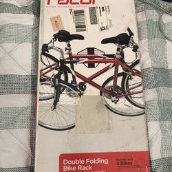 Racor Double Folding Bike Rack Bicycle 2 Bikes