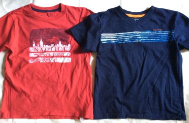 2 Nautica shirts-sz.7 boys