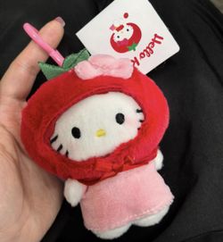Hello Kitty Plush Keychain 