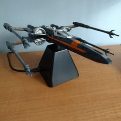 Poe Dameron's Bad A** X Wing Star Fighter With Bluetooth Speaker, Star Wars 
