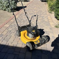 lawnmower dewault 