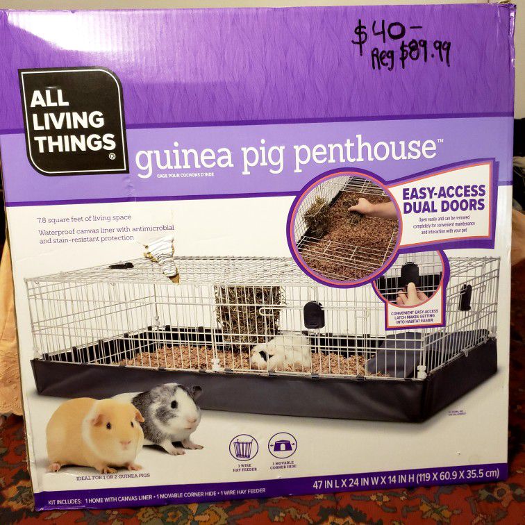 Brand New Guinea Pig Penthouse  $40..