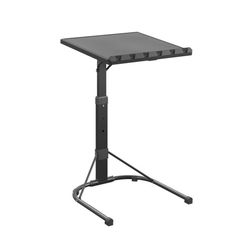 Mainstays Adjustable Folding Table, Black