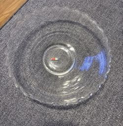 Vintage Fostoria Clear Glass Bowl