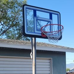 Lifetime 44 inch Adjustable Action Grip Basketball Hoop
