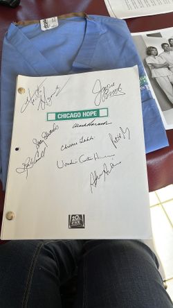 Chicago Hope Signed Script 