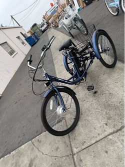24" electric tricycle new
