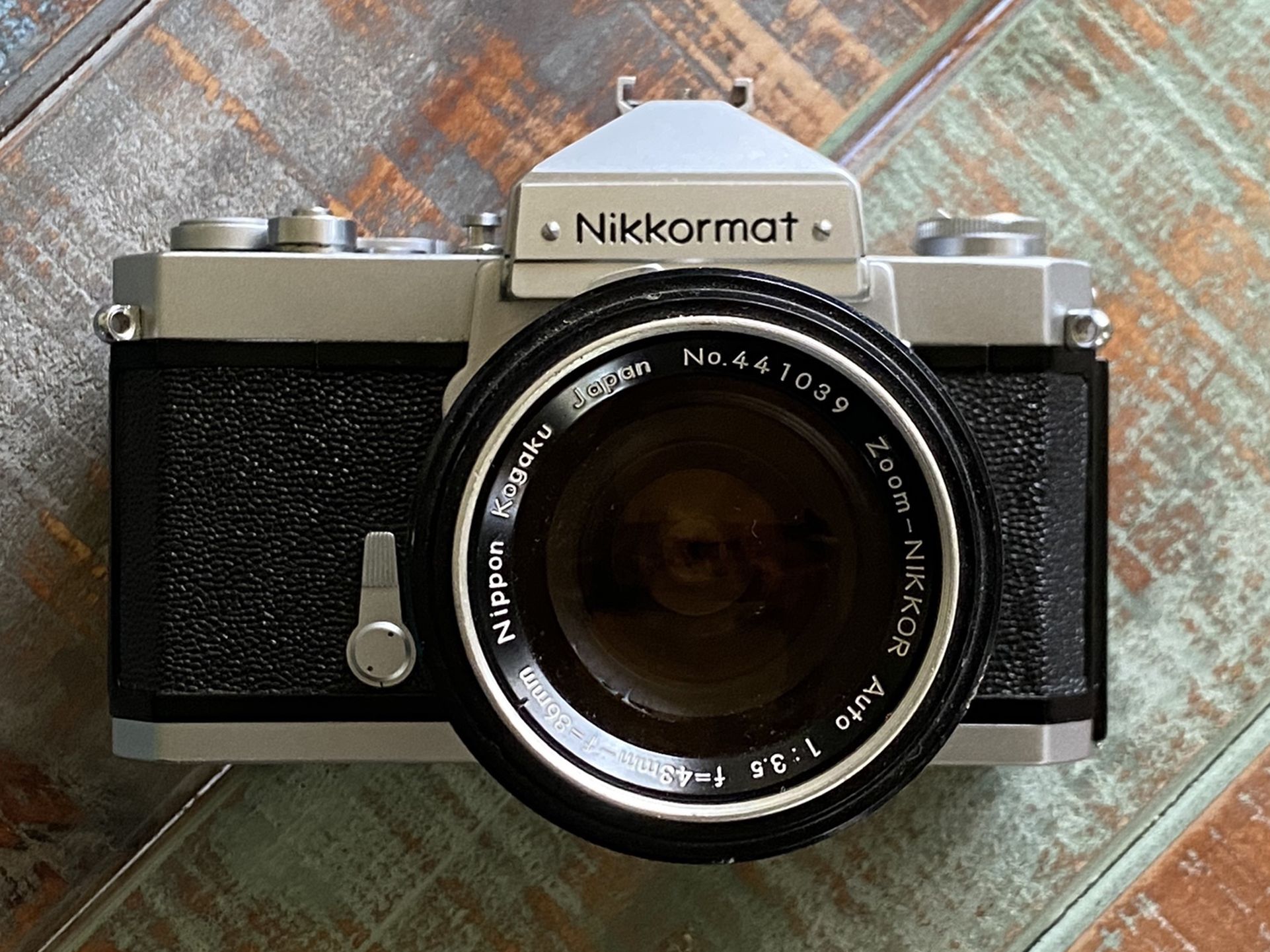 Nikon Camera Nikkormat FTN And An Excellent 43-86mm Lenz