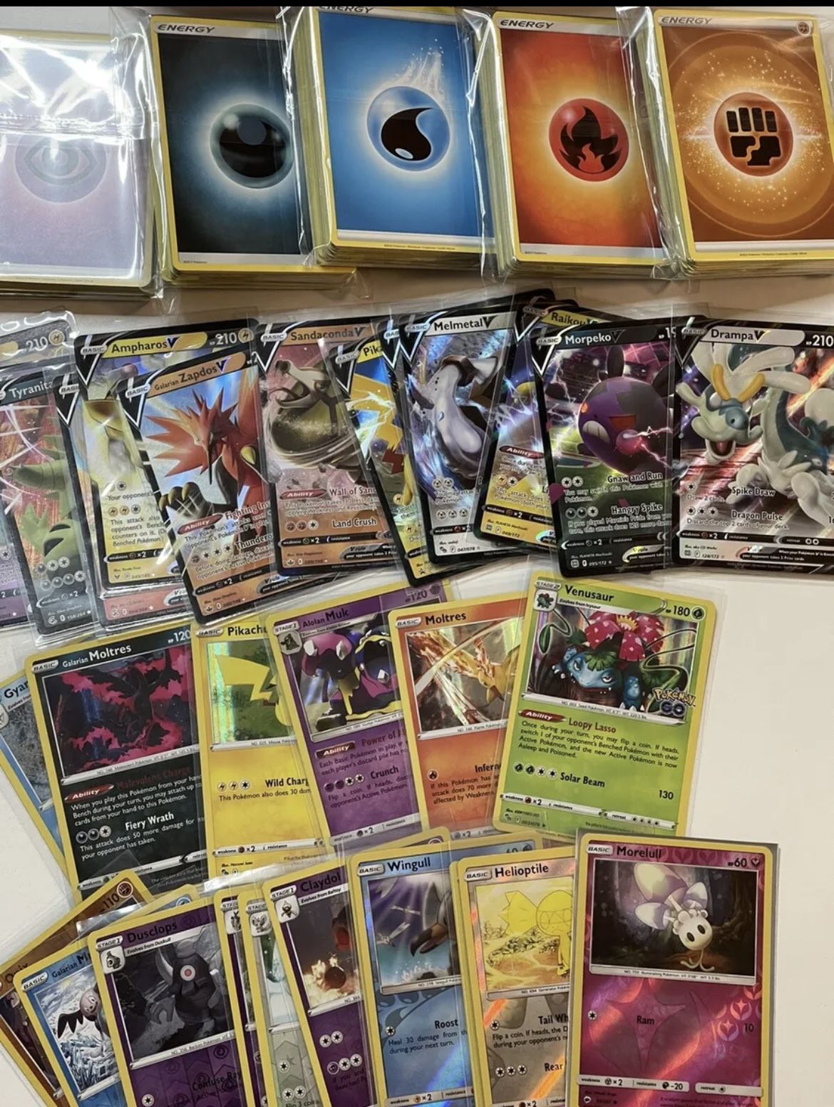 🔥Pokemon Mystery Pack 50 Random Card Lot Official TCG Cards Ultra Rare V Card Guaranteed🔥