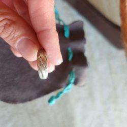 Stainless Steel Engagement Ring