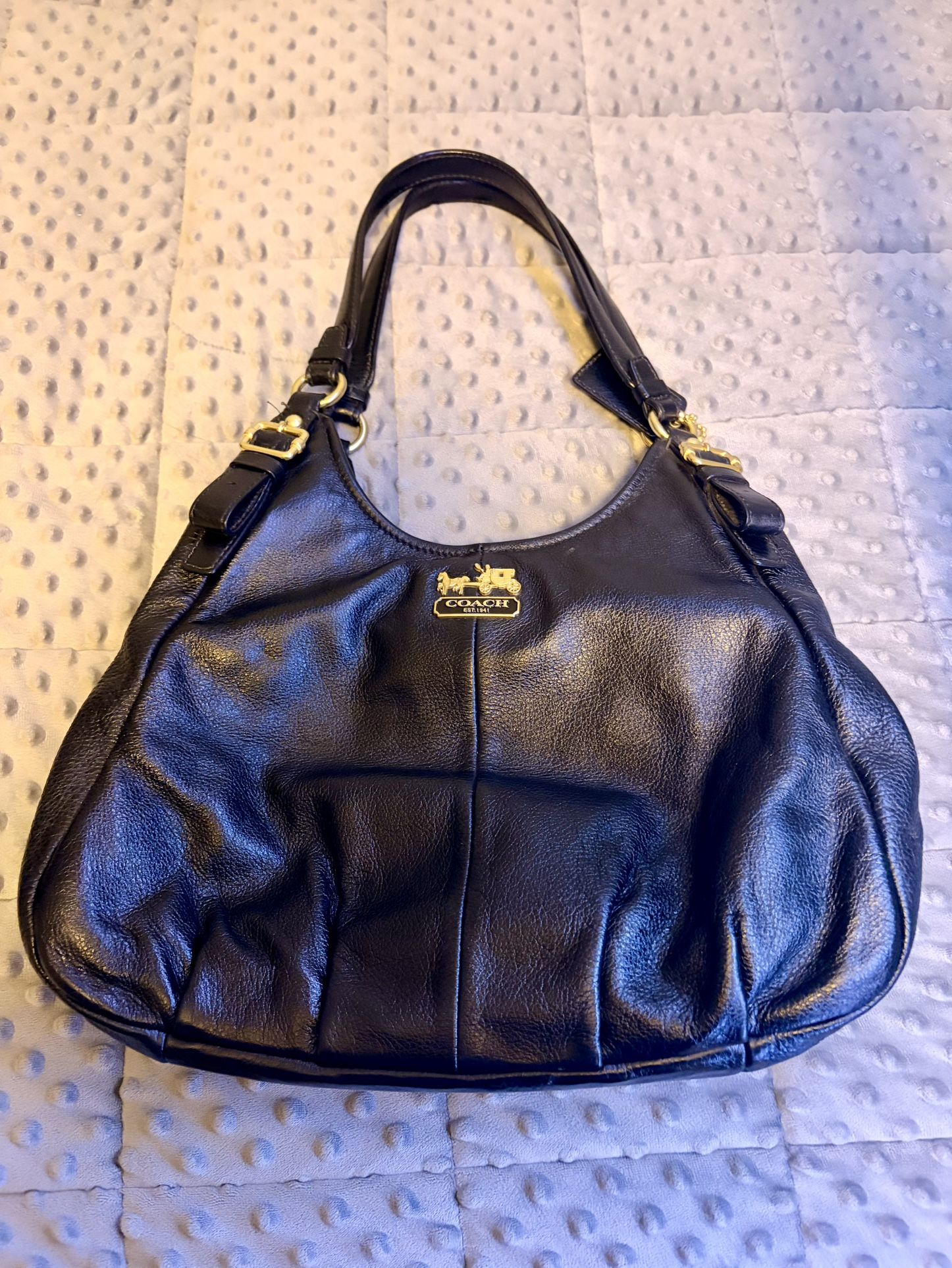 Coach Madison Maggie Black Bag