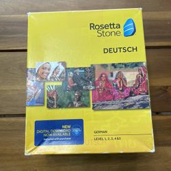 Rosetta Stone German Levels 1-5