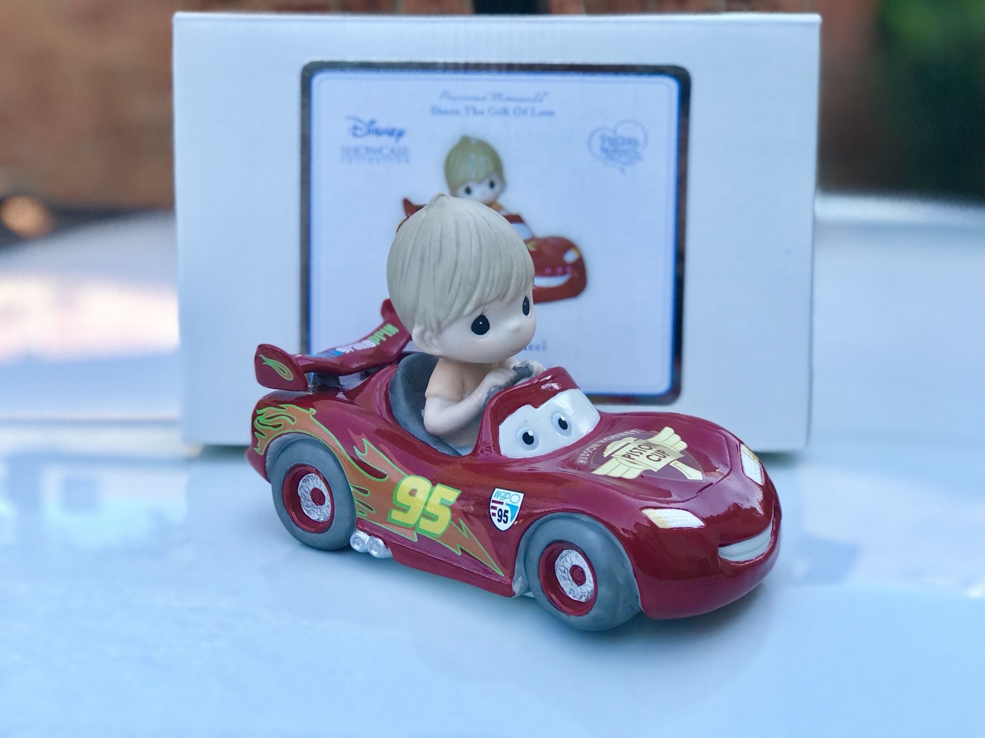 Precious Moments Disney lightning McQueen