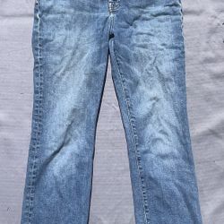 Madewell slim Demi boot mid rise jeans 29