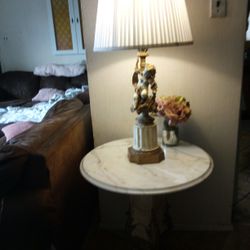 Antique Lamp Table