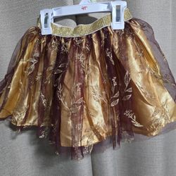Disney Gold Skirt 