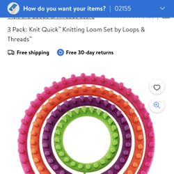 Knit Quick Knitting Loom Set by Loops & Threads