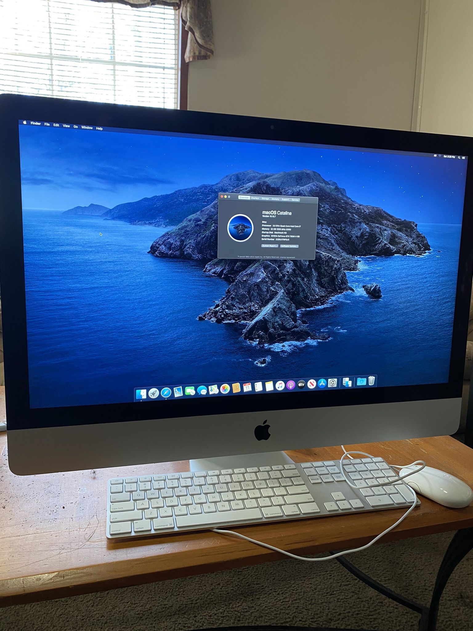 IMac 27 Inch 8gb Ram 1tb Late 2013, All In One, Keyboard & mouse Included