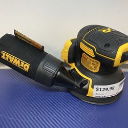DEWALT DCW210 20V MAX XR CORDLESS BRUSHLESS 5 IN. RANDOM ORBITAL SANDER (TOOL ONLY)