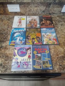 8 DVD Lot- 6 New Sealed 2 Like New- Rare Finds