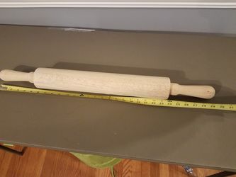Wooden Rolling Pin OR Weapon; length 29 inches; diameter 3 inches - $15