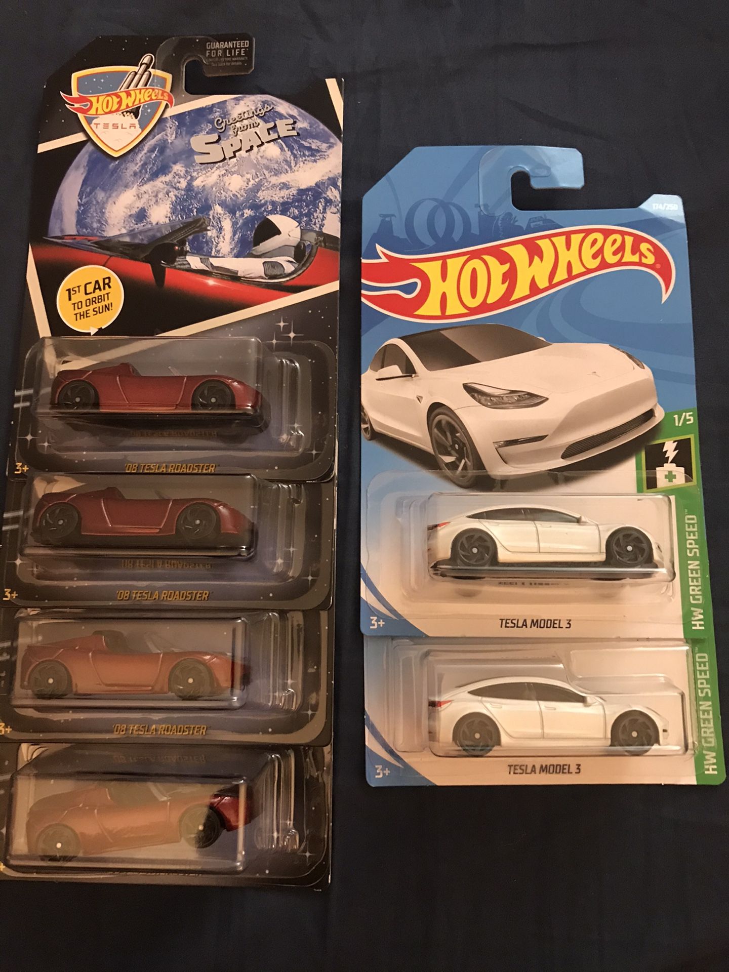 Hot Wheels Tesla Lot