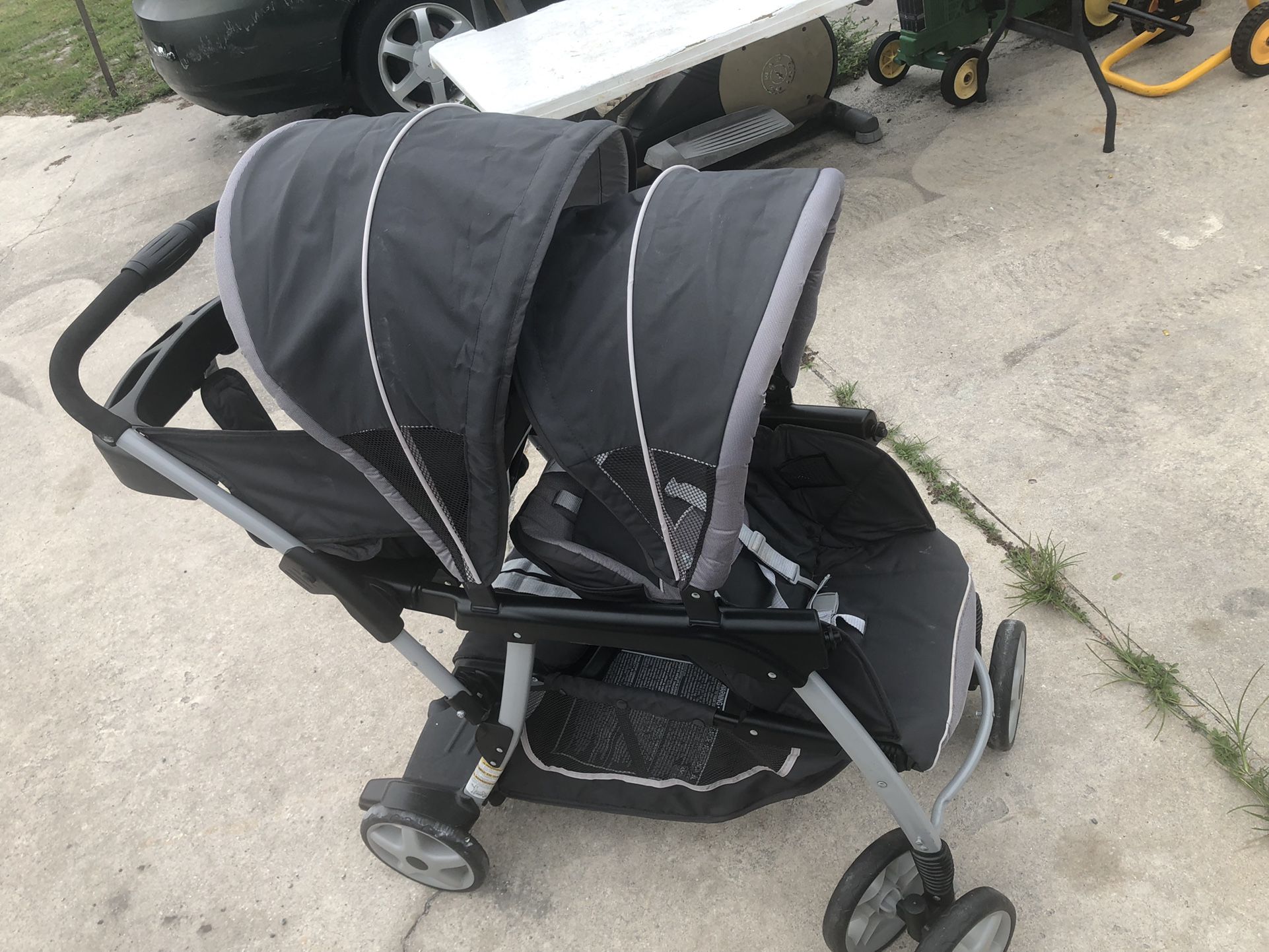 Double  Baby  Stroller 