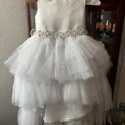 Baptism First communion Wedding Dress