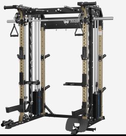 IN STOCK- Major Fitness B52 PRO Squat Rack Power Cage Functional Trainer with Smith Machine