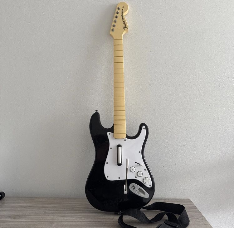 Nintendo Wii Wii U Rockband Guitar Controller