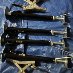 RV Jacks Stabilizer And RV Stabilizer Chock Wheel 