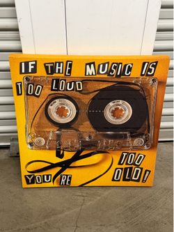 FREE Music Art Canvas Decor