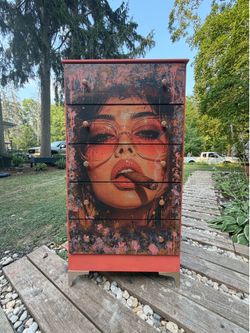 💥 STUNNING Custom Pop Art Dresser / Chest of Drawers 💥