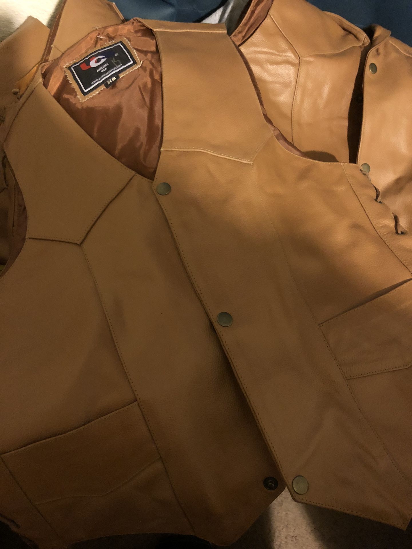 Multiple Leather Vests. Sizes Small To Extra Small. $10 Each. Pick Up In Apache Junction. I Have Multiples