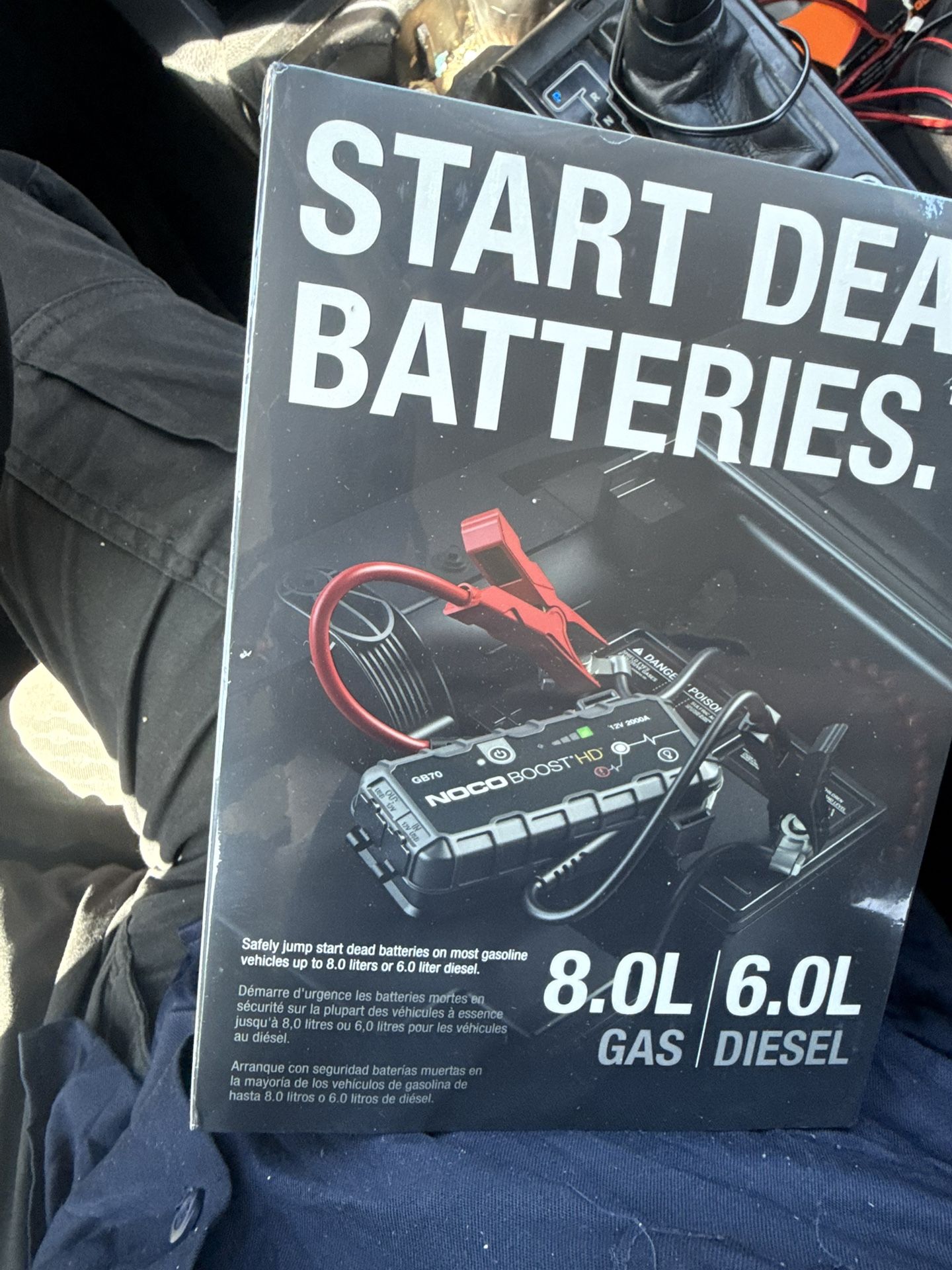 Jumper . Battery Charger