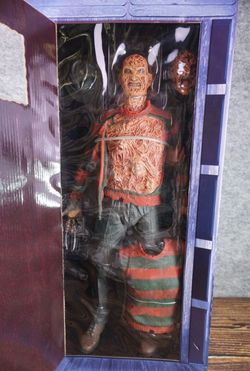Freddy Krueger Large Action Figure in Box