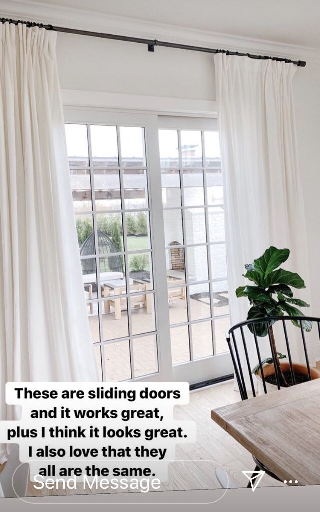 New IKEA ritva curtains and drapery hooks