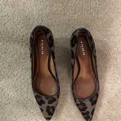 Coach Leopard Print Shoes