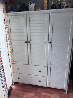 Solid Pine wood Armoire